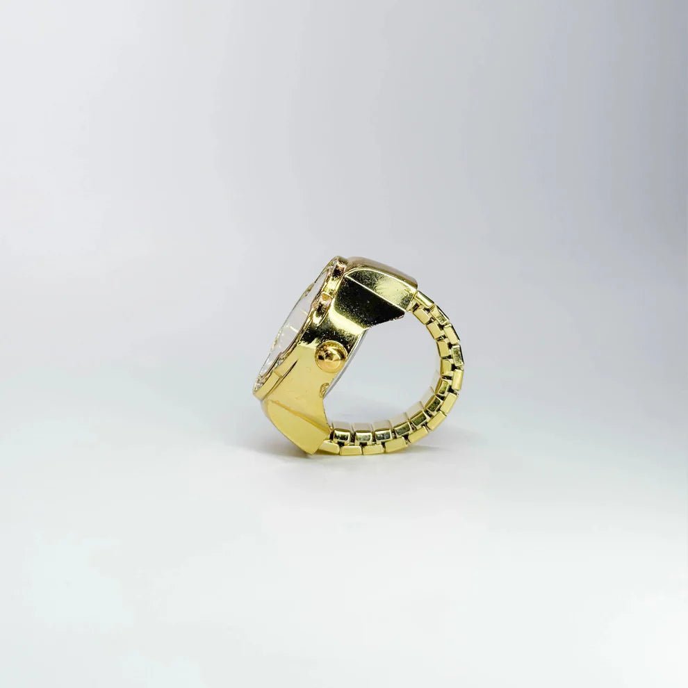 Cleef Ring | Gold Green - Rawdial
