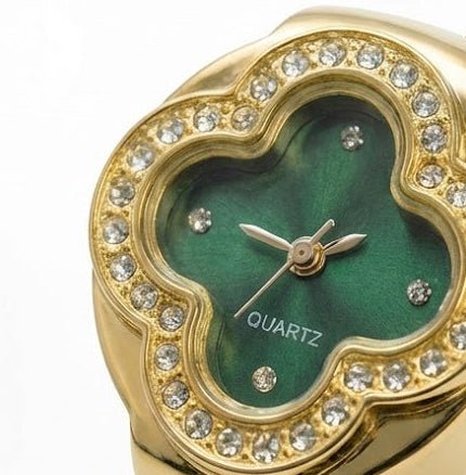 Cleef Ring | Gold Green - Rawdial
