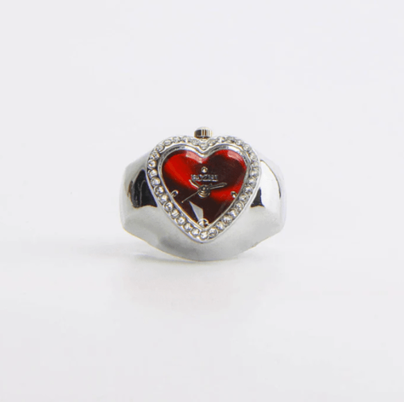 Heart Ring | Cherry - Rawdial